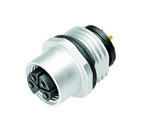 Средства автоматизации - подача напряжения и электропитание--Фланцевая розетка_823_4_FD_L_met_tl